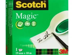 Scotch Klebeband Magic Tape 19 mm x 10 m, Transparent