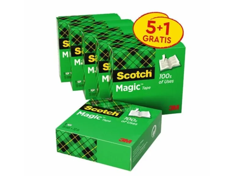 Scotch Klebeband 19 mm x 33 m, 6 Rollen