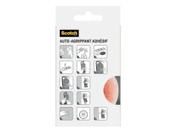 Scotch Klettband Dual Lock Extreme,2 Rollen, 25 mm x 1 m Transp.