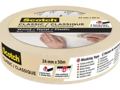 Scotch Malerabdeckband Scotch Classic 2450 24 mm x 50 m, Beige