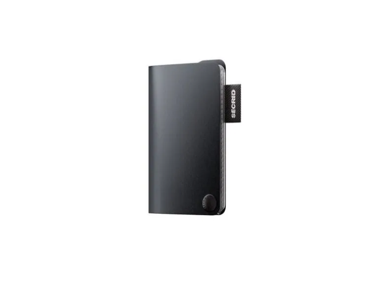 SECRID Portemonnaie Coinpocket Schwarz/Transparent