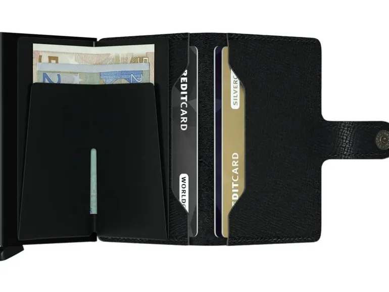 SECRID Portemonnaie Miniwallet Original Black