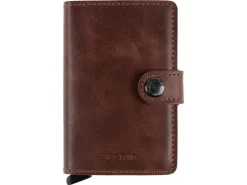 SECRID Portemonnaie Miniwallet Vintage Braun