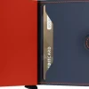 SECRID Portemonnaie Miniwallet Matte Nightblue Orange