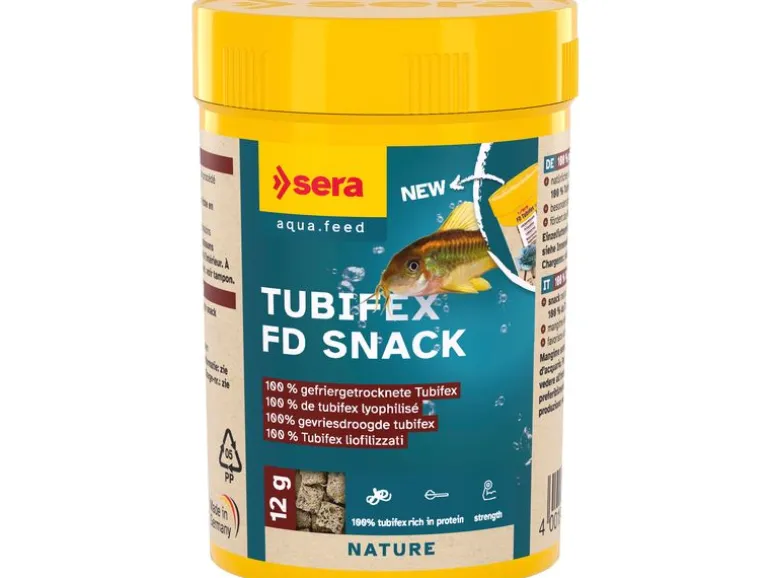 sera Leckerbissen FD Tubifex Nature, 100 ml, 12 g