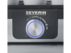 Severin Eierkocher EK 3163, Schwarz/Silber