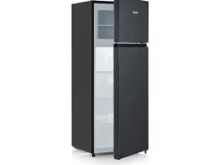 Severin Kühlschrank DT 8762 Schwarz, Rechts, Wechselbar