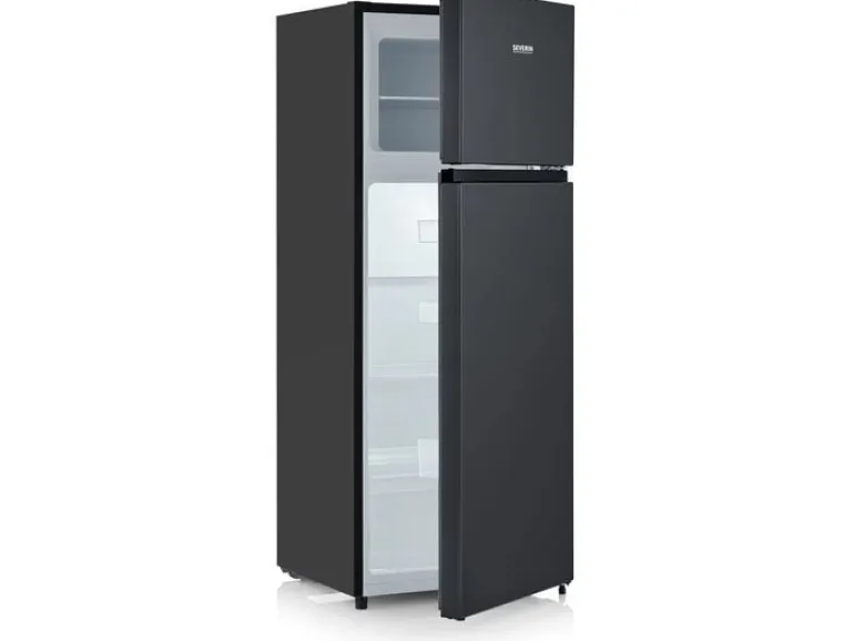 Severin Kühlschrank DT 8762 Schwarz, Rechts, Wechselbar