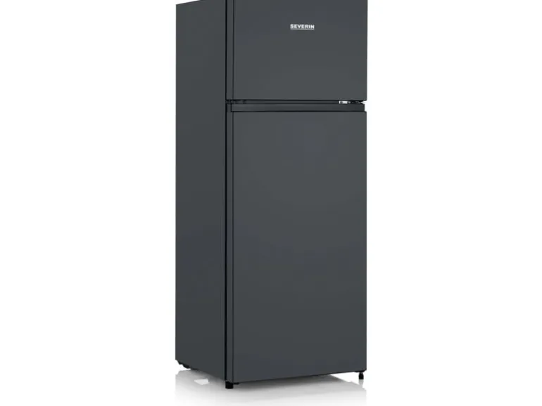 Severin Kühlschrank DT 8762 Schwarz, Rechts, Wechselbar
