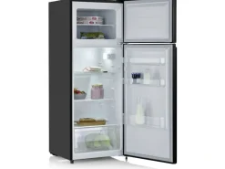 Severin Kühlschrank DT 8762 Schwarz, Rechts, Wechselbar