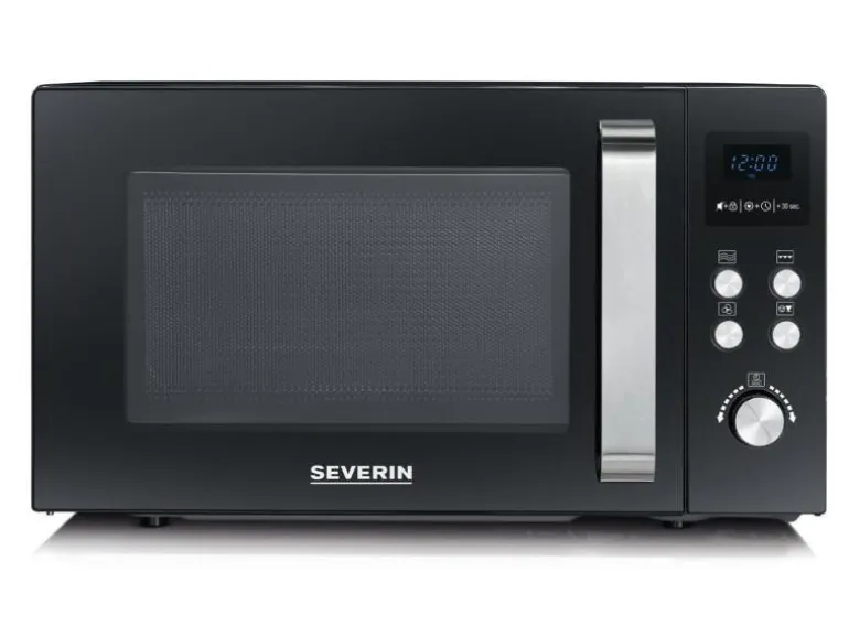 Severin Mikrowelle mit Grill MW 7752 Schwarz