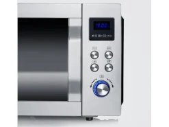 Severin Mikrowelle mit Grill MW7777 Silber
