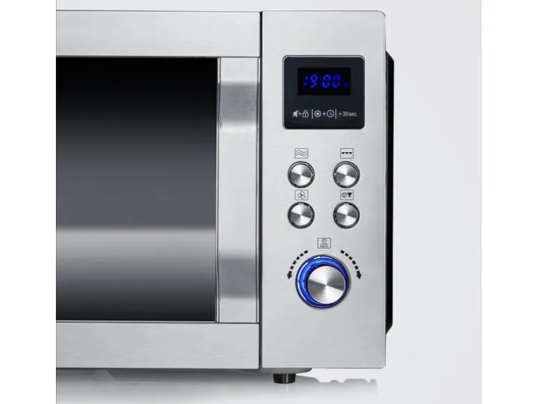 Severin Mikrowelle mit Grill MW7777 Silber