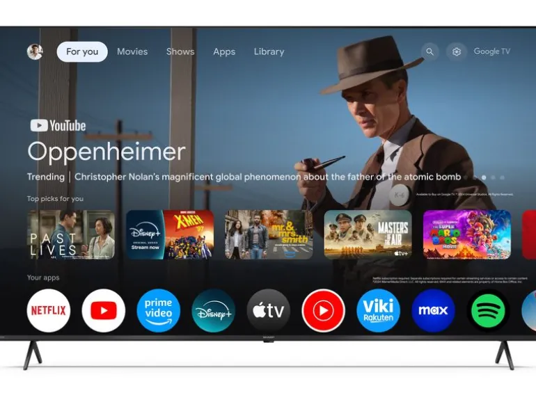 Sharp TV 65HP5465E 65", 3840 x 2160 (Ultra HD 4K), QLED