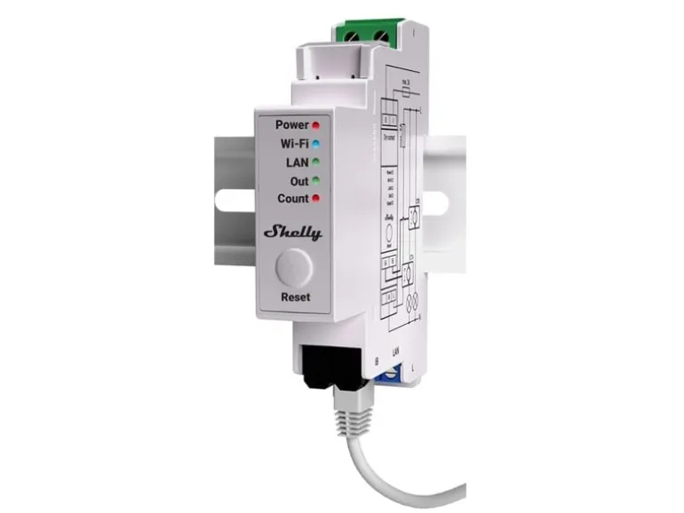 Shelly Einphasen-Energiezähler WiFi-Energy Meter 50 A 1-Phase