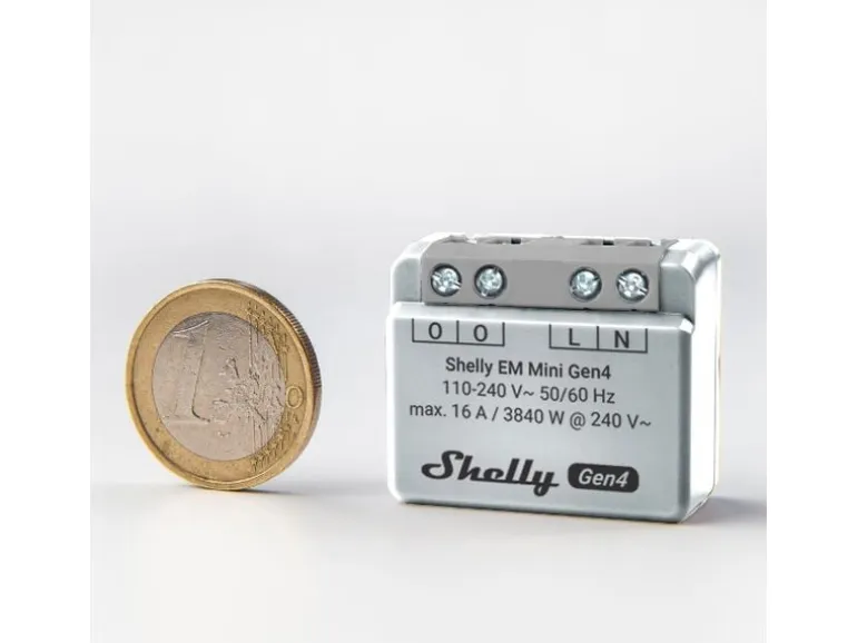 Shelly EM Mini Gen4 Energiemesser 16 A