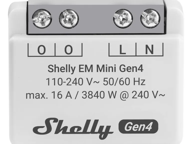 Shelly EM Mini Gen4 Energiemesser 16 A