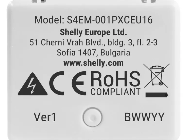 Shelly EM Mini Gen4 Energiemesser 16 A