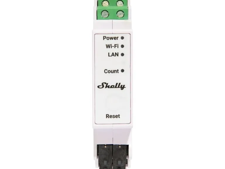 Shelly Hutschiene · Pro 3EM 120A v2 · WLAN · LAN · BT