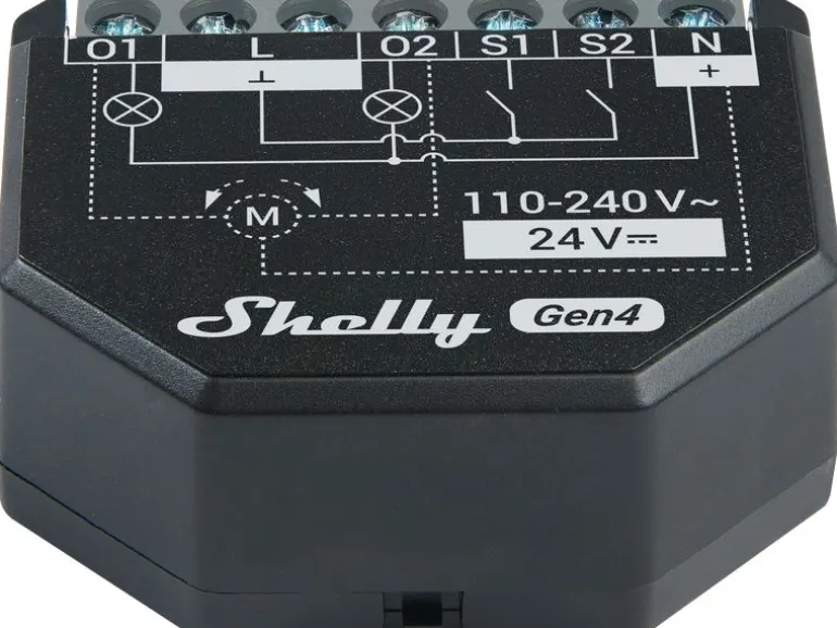 Shelly 2PM Gen4 WiFi-Switch Matter
