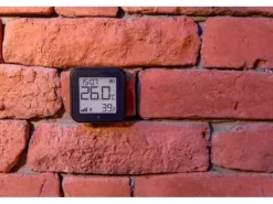 Shelly WLAN-Luftfeuchte- und Temperatursensor H&T Gen3, Schwarz