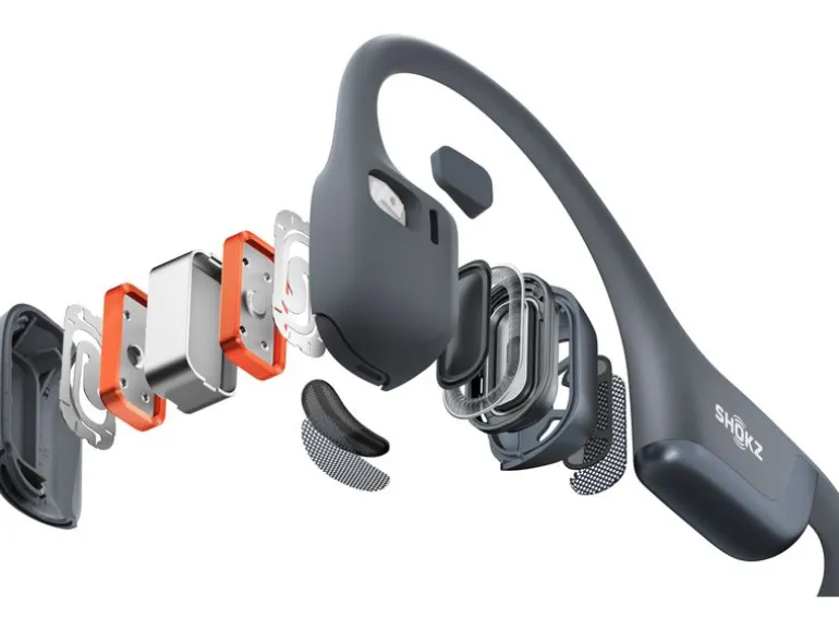 Shokz Bone Conduction Kopfhörer OpenRun Pro 2 USB-C Schwarz