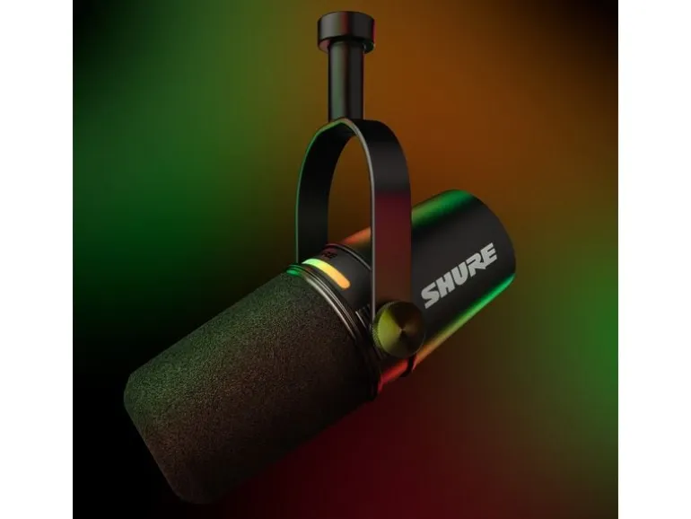 Shure Mikrofon MV7+ Schwarz