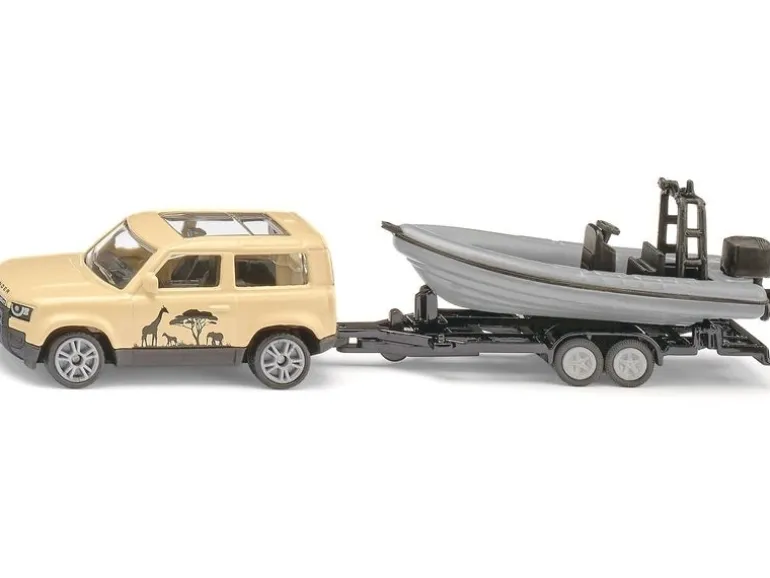 Siku Land Rover Defender Safari mit Boot