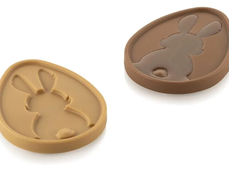 Silikomart Silikonform Hase Oval, 1 Stück