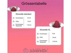 Silverette Brusthütchen Silber S 2 Stk.