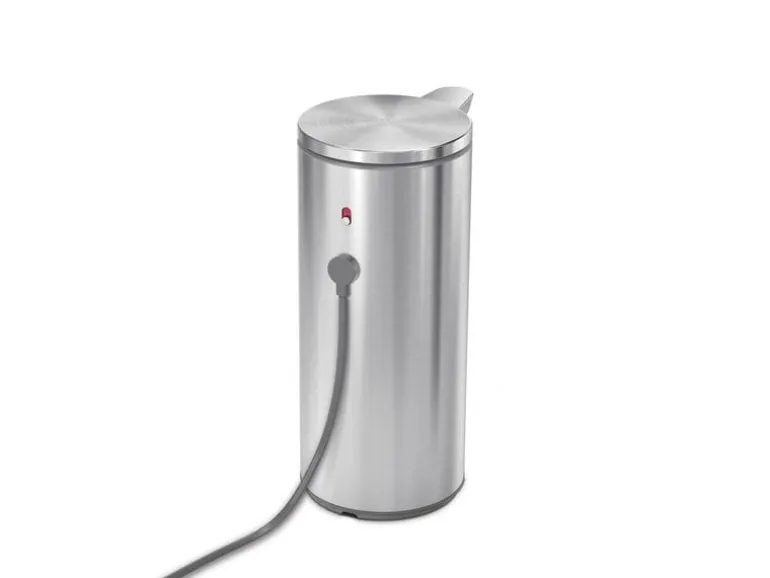 Simplehuman Sensorspender Wiederaufladbar 266 ml, Silber matt