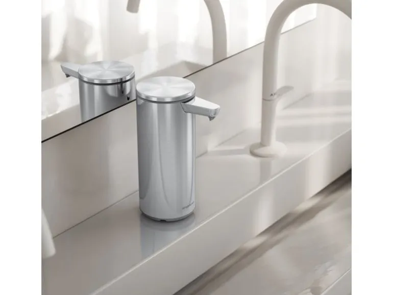 Simplehuman Sensorspender Wiederaufladbar 266 ml, Silber matt