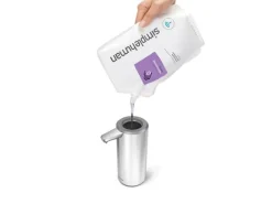 Simplehuman Sensorspender Wiederaufladbar 266 ml, Silber matt