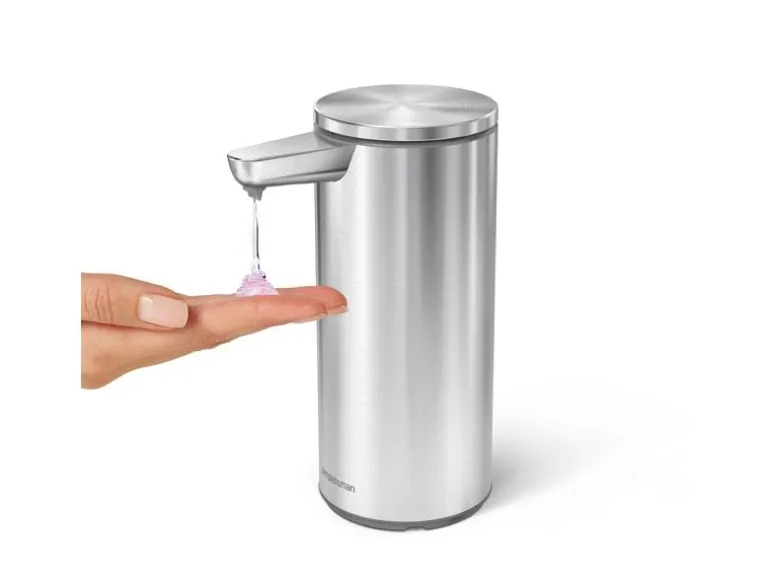 Simplehuman Sensorspender Wiederaufladbar 266 ml, Silber matt