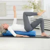 SISSEL Pilates Roller Pro Soft 15 x 90 cm Blau-marmoriert
