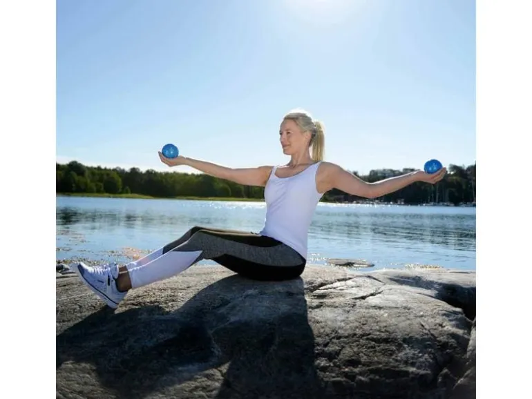 SISSEL Pilates Toning Ball 450 g 2-er Set