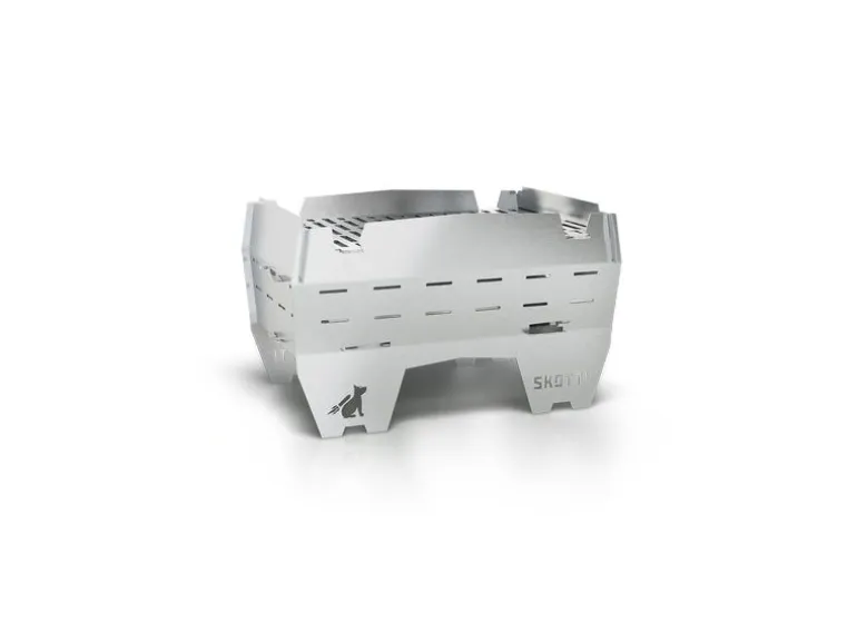 Skotti Camping-Grill Mini, Edelstahl