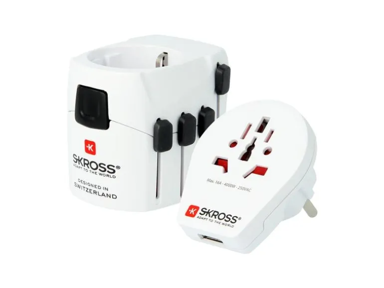SKROSS Weltreiseadapter PRO World & USB