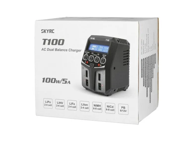 SKYRC Dual-Ladegerät T100 2-4S