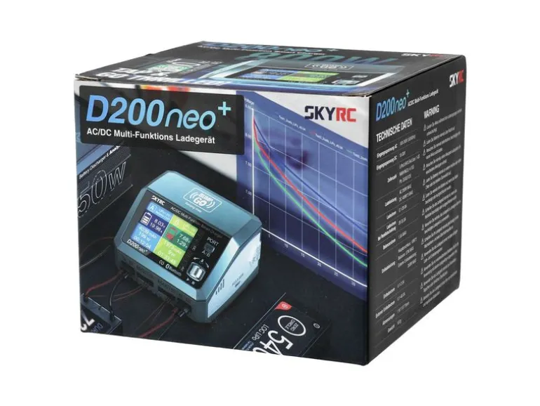 SKYRC Ladegerät D200 Neo+ 200 W AC