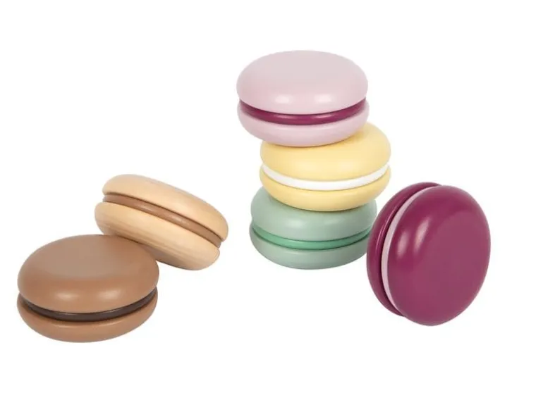 small foot Macarons Holz, fresh