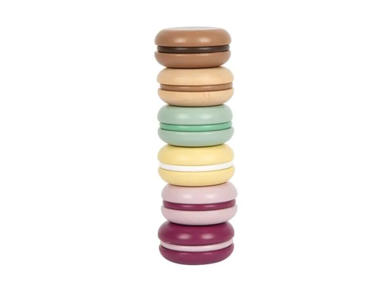 small foot Macarons Holz, fresh