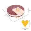 small foot Waffeleisen-Set tasty Holz, Stoff, Metall, Rot