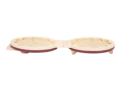 small foot Waffeleisen-Set tasty Holz, Stoff, Metall, Rot