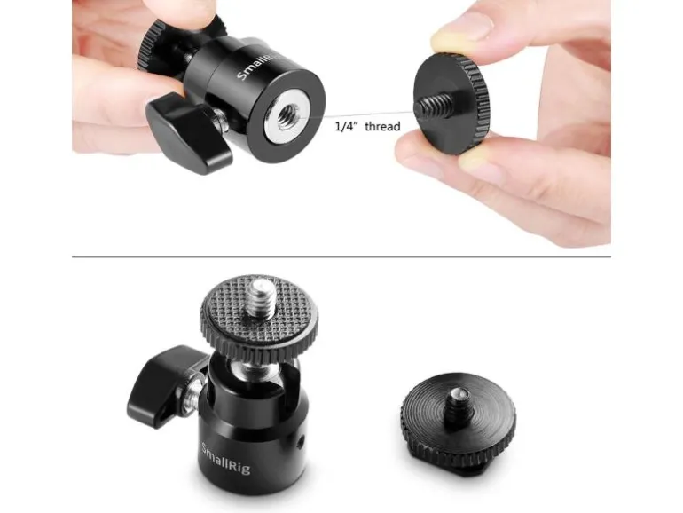Smallrig Adapter 1/4" Camera Hot Shoe Mount