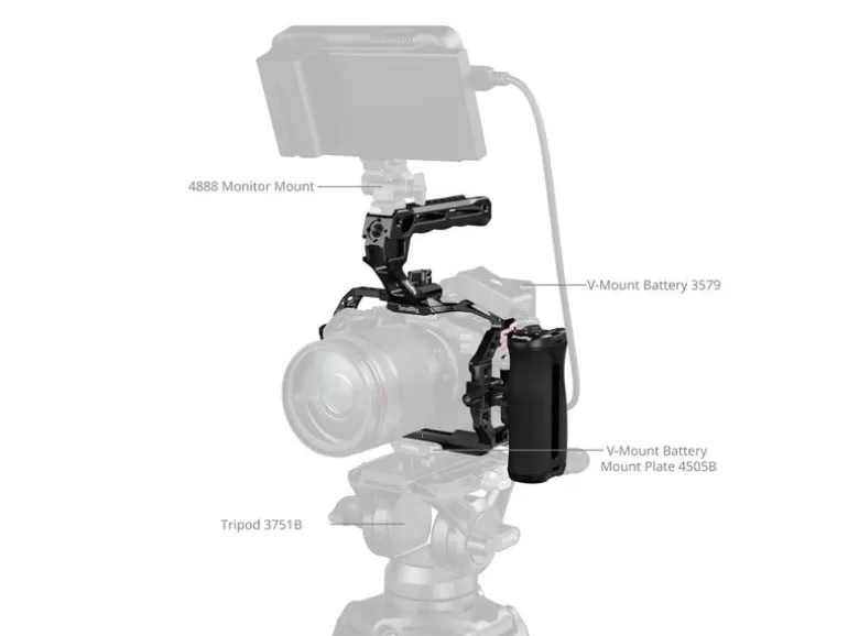Smallrig Cage Basic Kit Canon R6 Mark III / II Two-Hand