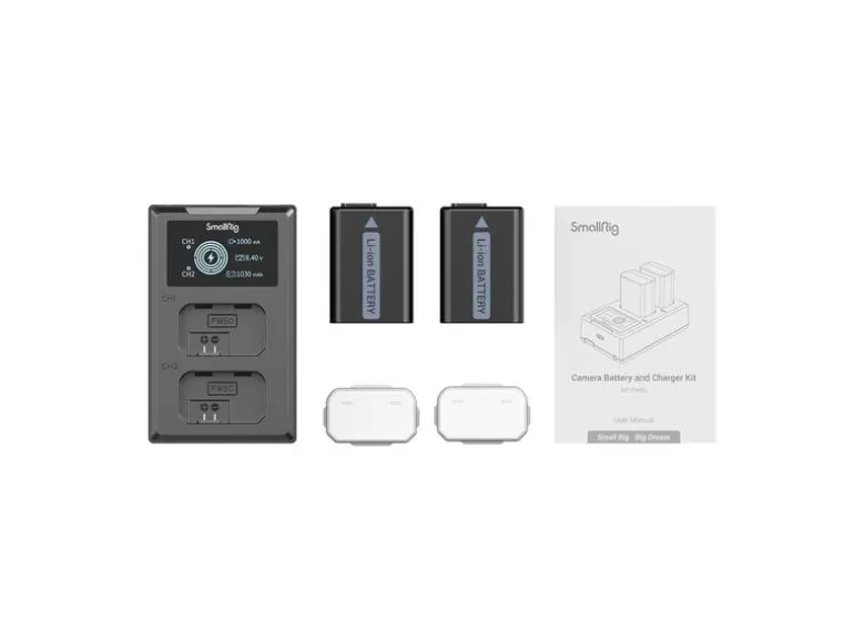 Smallrig Digitalkamera-Akku NP-FW50 Akku und Charger Kit