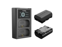 Smallrig Digitalkamera-Akku LP-E6NH Akku und Charger Kit