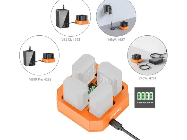 Smallrig Ladegerät NP-FZ100 Battery Charger