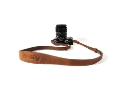 Smallrig Leather Camera Shoulder Strap Braun
